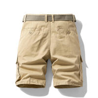 Shorts De Verano Para Hombres Con Múltiples Bolsillos Pantalones Casuales De Algodón Resistente a La Wear Oversized Longitud De Rodilla Workwear - details 8
