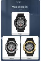 Reloj Deportivo Para Hombre Synoke Resistente Al Agua 5Bar Reloj Militar LED Pantalla Digital Antigolpes Diseño Delgado Con Alarma Y Cronómetro - details 11