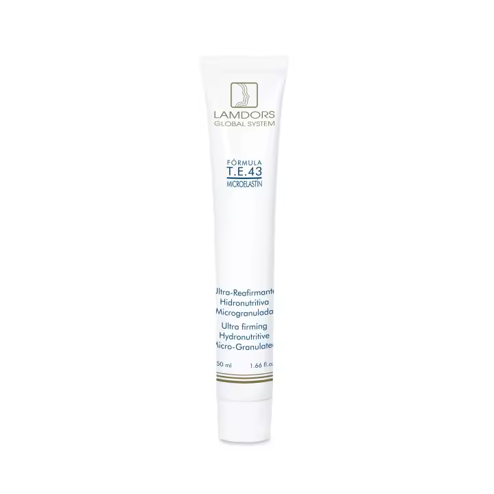 T.E.43 MICROELASTÍN 90ml Ultra-Reafirmante Hidronutritiva Micro-Granulada LAMDORS - 1