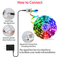 Tira De Luces LED RGB Flexible 10m 20m 30m Para Decoración De Hogar Fiesta TV Musical Sincronización Luz De Fondo Para Habitación - details 5
