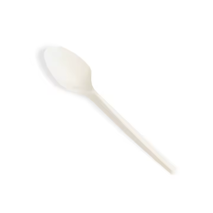 100 Plastos plastico 17/20.5/22CM, 100 Cubiertos plastico y Vasos plastico - 1