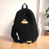 Nueva Mochila De Pato Cartoon Diseñadora Para Viajes Mochila Universitaria Versátil Para Mujeres Estudiantes Coreana Edición Mochila Escolar Para Niñas - details 1