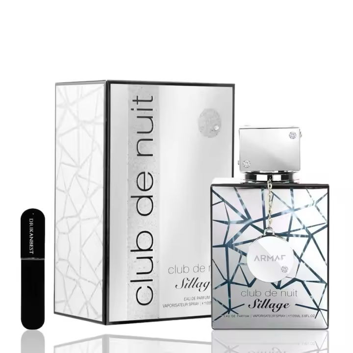 Perfume Armaf Club De Nuit Sillage Hombre105ml(ORIGINAL)+REGALO Atomizador 5ML DRIKANBEST Recargable - 1