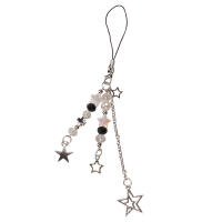 Llavero De Perla Y Estrella Gótico Y2K Para Teléfono Móvil Kawaii Cadena De Llaveros Con Pendón Para Bolsos Accesorio Lindo Para Mujeres Y Niñas Joyería - details 7
