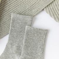 6 Pares De Calcetines Estilo Japonés Moda Casual Para Mujer Harajuku Con Volantes Y Colores Sólidos Calcetines De Algodón Tubo Medio - details 27
