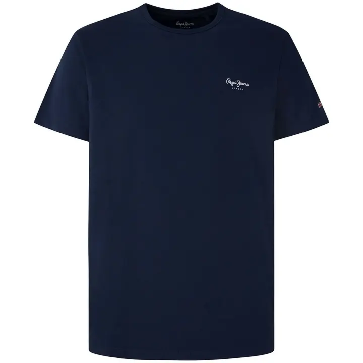 Camiseta Moda marca Pepe Jeans  modelo Pm508212-595 para ropa hombre en color azul - 1