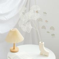 Hoja De Ginkgo Artificial Simulación De Hoja De Ventilador 1Pcs Para Decoración De Bodas Y Hogar Accesorios De Fiesta - details 3
