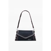 Bolsos sport de mujer DESIGUAL WAXPBE 2000 BOLSO MANHATTAN PESPUNTES BLACK 37311 25I - details 0