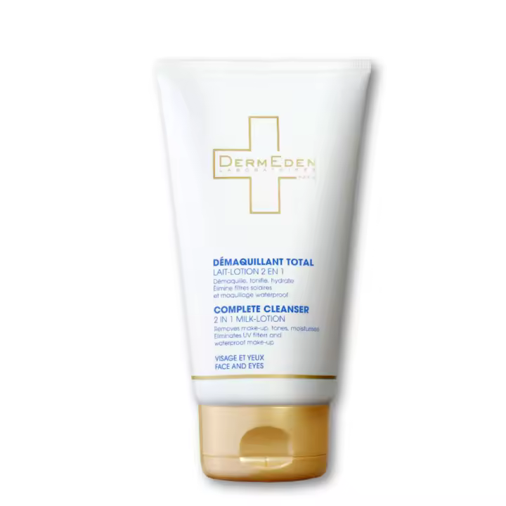 Laboratoires Dermeden - Leche Limpiadora 2 en 1 para una Limpieza Profunda y una Piel Hidratada y Desintoxicada - 1