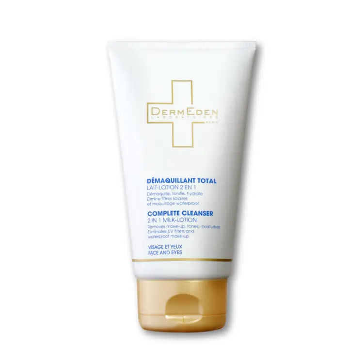 Laboratoires Dermeden - Leche Limpiadora 2 en 1 para una Limpieza Profunda y una Piel Hidratada y Desintoxicada - 1