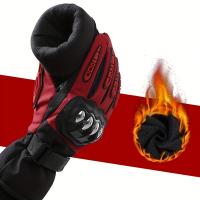 Guantes De Motocicleta Impermeables Y Térmicos Para Hombre Guantes De Conducción De Motocicleta Con Pantalla Táctil Guantes De Motocross De Invierno a Prueba De Viento - details 8