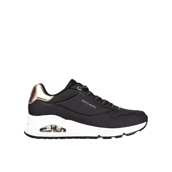 Skechers Uno - Shimmer Away Zapatillas para mujer negras en sintético 85753 - 1