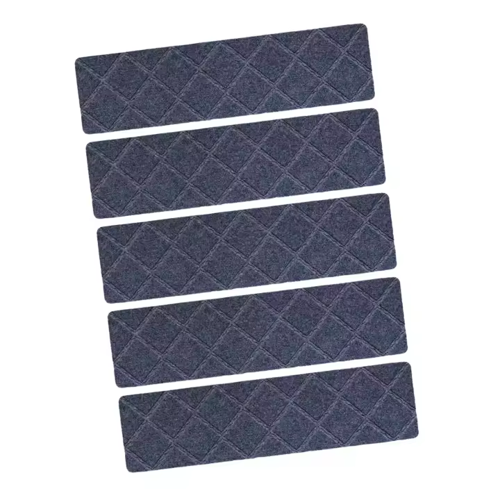 5x Alfombras Antideslizantes Para Escaleras Interior Antideslizantes Para Pasos De Madera Alfombras De Pasos Para Mascotas Y Niños Mayores - 1