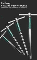 Llave Allen Torx T-shaped Hexagonal 2/2.5/3/3.5/4/4.5/5/6/8/10mm Herramienta Manual Antideslizante De Acero Inoxidable Spanner Extendido - details 9