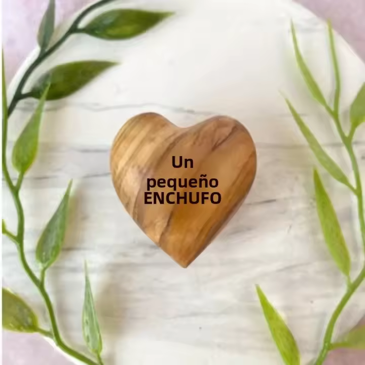 Pequeño Abrazo De Bolsillo Con Tokens De Corazón De Madera Para Amigos Suministros De Manualidades Creativas Regalo De Día De San Valentín - 1