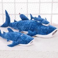 Almohada Corporal De Gran Ballena Tiburón En Poliéster Y Algodón Decorativa Para Sofa Cojín De Espalda De Peluche De Tiburón Marítimo Longo Juguete De Peluche Para Niños Regalo De Cumpleaños - details 0