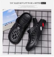 Zapatillas De Verano Para Hombre Sandalias Transpirables Con Agujeros Clogs De Talla Grande 49 Pantuflas De Playa Moda Flip Flops EVA - details 14