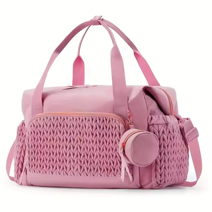 Bolsa de pañales para bebé, bolso de mano de gran capacidad, Bolsa de pañales de viaje, Bolsa de hospital para Nacimiento con Bolsa para Chupete - 1