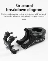 ESLNF Tímbrido De Bicicleta De Aluminio CNC 45mm Para Montaña Carretera BMX MTB Corto De 31.8 Manillar De Bicicleta - details 2