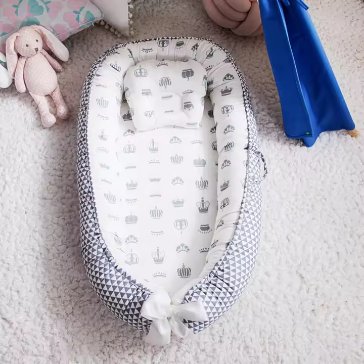 MOV-Cuna extraíble, cuna biónica para recién nacidos, lavable a máquina, cuna biónica para útero, suministros para madres e hijos. - 1