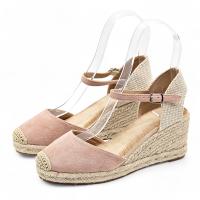 Calzados Soraia, Sandalia de Antelina y Plataforma de Yute, Espardeñas de Cuña, para Mujer. - details 38