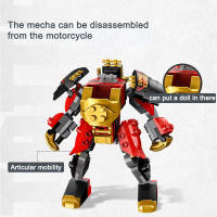 Bloques De Construcción EVO Camión Tanque Kai Figura Armada De Guerra Moto Juguete De Bloques Para Niños Y Adultos Regalo Ideal Para Navidad Y Cumpleaños - details 2