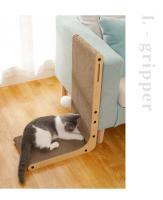 Tablero De Rasguño Para Gatos En Forma De L Resistente Al Desgaste Y Al Rasguño Protector De Muebles Para Gatos Y Gatitos Poste De Rasguño Para Gatos - details 12