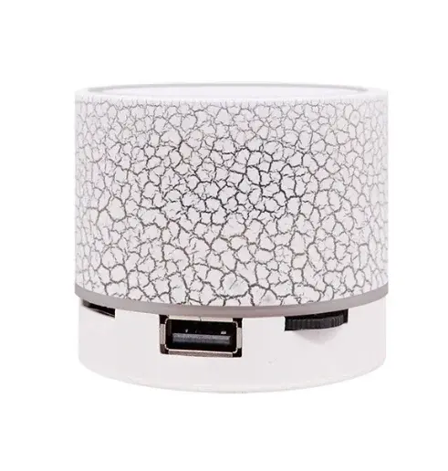 Mini Altavoz Bluetooth Portátil 2024 Con Subwoofer LED Luz De Iluminación Wireless Regalo Para Hogar Material PVC ABS - 1