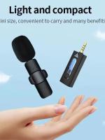 Micrófono Lavalier Inalámbrico Con Cable De 3.5mm Omnidireccional Condensador Para Cámara Altavoz Smartphone Grabación De Youtube - details 4