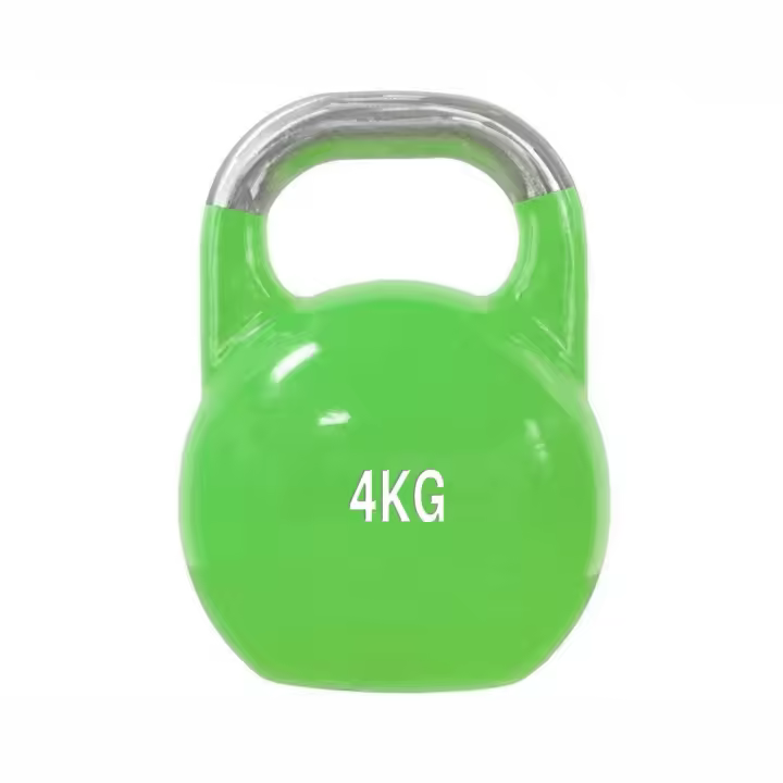 Kettlebell Crossfit Pesas Rusas de Competición, hierro fundido, de 8 a 36 kg, aptas para entrenamiento, ejercicio y musculación - 1