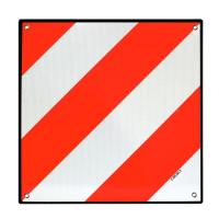Placa Reflectante para Carga Sobresaliente y Portabicicletas,Señal Reflectante Flexible en ABS,Apta para Coche, Remolque, Furgoneta y Vehículos con Mercancía Saliente 40x40cm - details 0