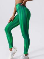 Tirantes Aurora Tie-Dye Leggings De Yoga Para Mujer High-Waist Transpirables Talla Verdadera Pierna Delgada Fitness Yoga Deportes - details 6