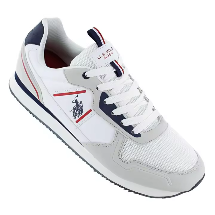 U.S. POLO ASSN ZAPATILLAS HOMBRE DEPORTIVAS U.S. POLO ASSN.NOBIL004C- WHITE - 1