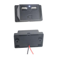 Cargador Rápido PD Tipo C QC 3.0 USB Con Interruptor Y Luz LED Enchufe De Poder Para Coche Motocicleta RV Barco 12V 24V - details 7
