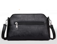 Bolso De Hombro Para Mujer De Cuero PU Vintage Diseño De Lujo Pequeño Bolsa De Mano Splicing Bolso De Viaje Tote De Compras - details 18