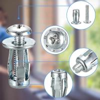 Juego De Tornillos Y Tornillos De Expansión Con Placa De Bloqueo Petal Para Techo Y Pared Material De Acero Galvanizado Tamaños M3 M4 M5 M6 - details 3