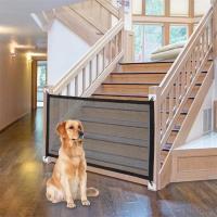 Puerta De Seguridad De Malla Sin Perforar Plegable Para Escaleras/Cocina/ Puertas Valla Infantil Con Sistema De Cierre Con Gancho Para Mascotas - details 8