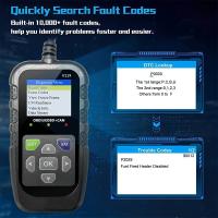 Lector De Código De Diagnosticación OBD2 Para Coche Con Prueba De Tensión Búsqueda Rápida De Códigos De Error Herramienta De Escaneo Y Lectura De Códigos - details 0
