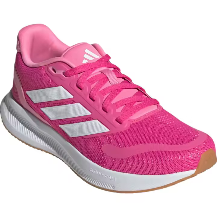 Zapatillas Adidas Runfalcon 5 Rosa Blancas Jp5143 Running Niña - 1