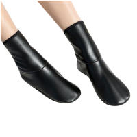 Botas Térmicas De Cuero Para Hombres Y Mujeres Invierno Calor Interior Antideslizante Suave Calcetines Gruesos Para Casa - details 2