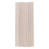 2x10 piezas Naturales en Blanco Redondo Inacabado balsa Madera Palos de Madera Varillas para manualidades DIY Modelo haciendo Construcción Niños juguetes Educativos 50-250m - details 1