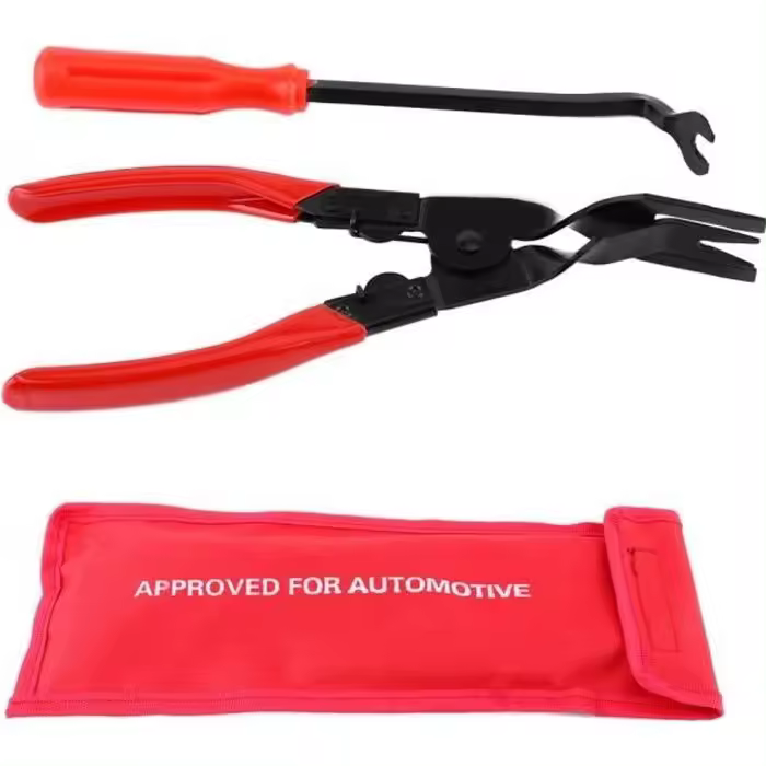 Kit de 2 herramientas para quitar paneles de moldura, alicates para quitar clips de Puertas y paneles de automóviles-Sdominates - 1