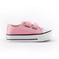 Zapatillas De Lona  con velcro  con puntera de goma ANDY-Z AN1007 Rosa - details 1