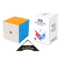 Cubo Mágico 3x3x3 Yuxin Little Magic SQ1 Magnético Juguete De Puzzle Para Niños Suavidad Competición Profesional Material Plástico Adecuado Para Edades 14+y - details 5