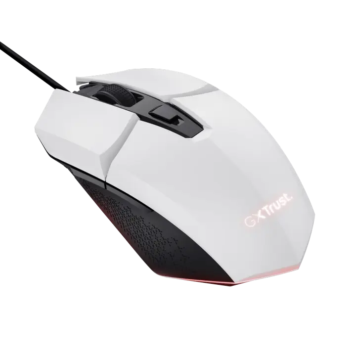 Ratón Gaming Trust GXT 109 Felox, Ligero y Preciso, DPI Ajustable Hasta 6400, Iluminación LED RGB, Diseño Ergonómico y Ambidiestro, Cable Trenzado Antienredos, 6 Botones Programables, Plug & Play, Ideal Para Gamers Que Buscan Máxima Precisión y Comodidad - 1