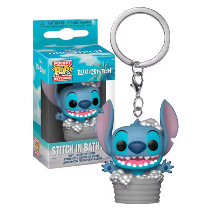 Funko Pocket Pop Stitch Llavero Disney Coleccionables y Juegos - 1