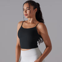 Top De Yoga Para Mujer Fitness Deportivo Push up Cómodo Reversible Brocado Top De Deporte Crop Top Para Gimnasio Y Running - details 15
