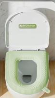 Cubierta De Inodoro Suave Impermeable Y Lavable Funda Para Inodoro O-Shaped Almohadilla De Bidet Accesorios De Baño Ecológicos - details 3
