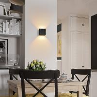 Sconce De Pared Interior Moderno LED Negro 10W Fijación En La Pared Material De Aluminio Lámpara Dual Hacia Arriba Y Abajo Para Dormitorio Y Estudio - details 2