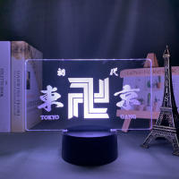 Figura De Anime Tokyo Revengers Lámpara 3D De Acrílico Iluminada Para Decoración De Habitación De Niños Regalo De Cumpleaños Luz Nocturna Con Control Remoto - details 15